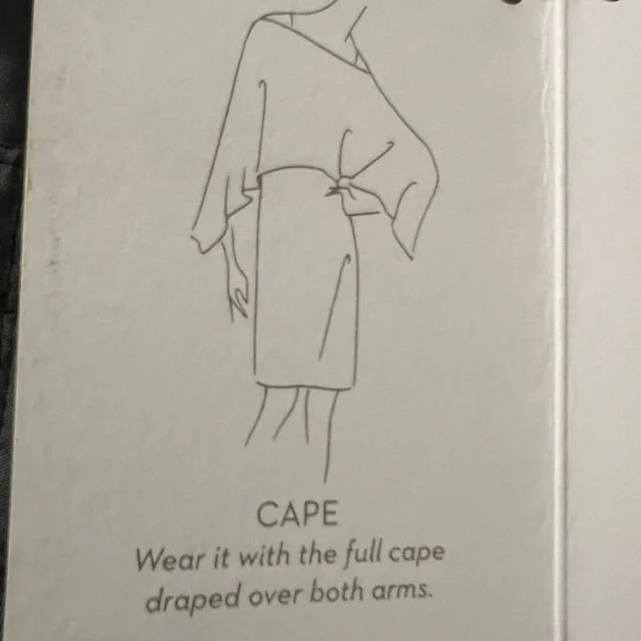 Three Ways to Wear It Dress by Chicos- Black, Petite size 1 equivalent to an 8P. - Picture 13 of 15